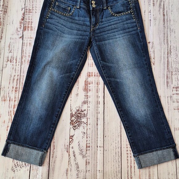 American Eagle - Women Artist Blue Jeans - Size 8 - Picture 1 of 13